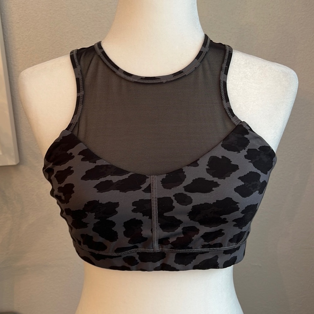 Lululemon Mesh Longline Sports Bra